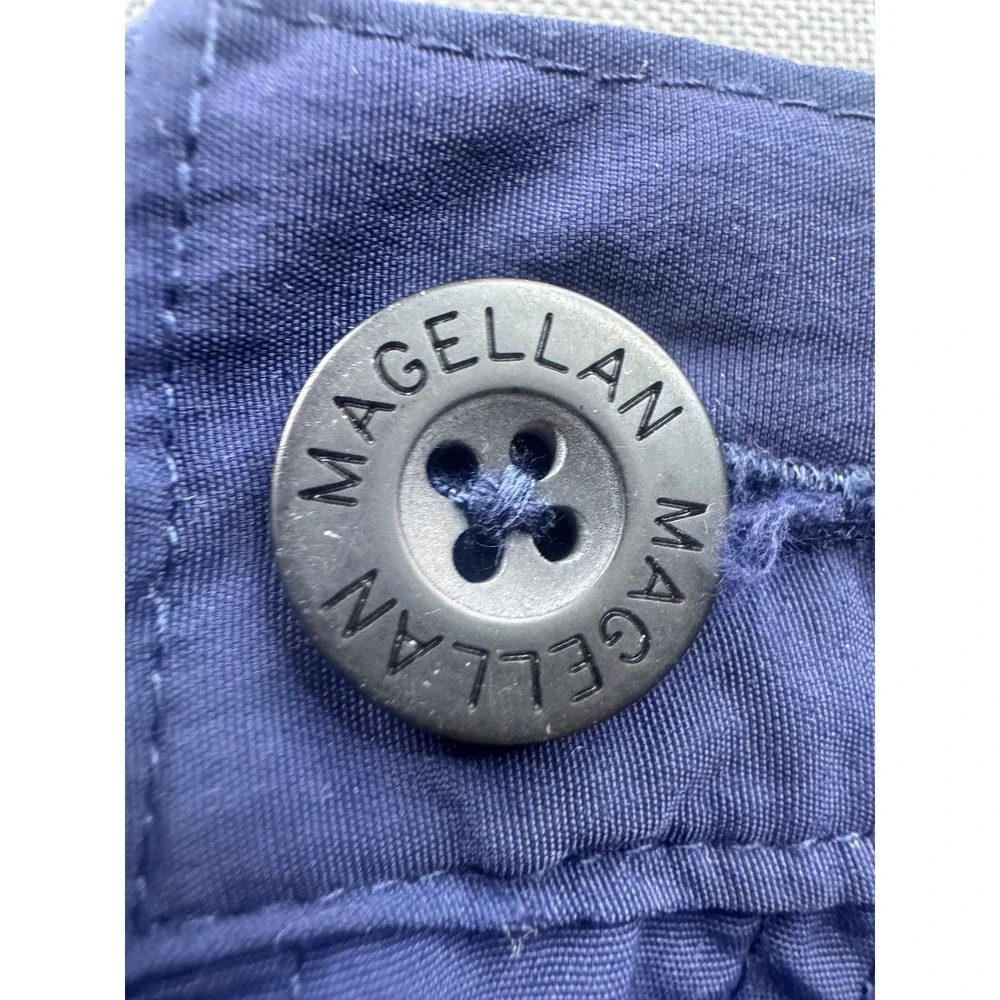 Magellan Outdoors Fish Gear Mens Size 3XL Blue Cargo Fishing‎ Pants Belt Loops